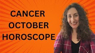 CANCER  October Horoscope [upl. by Marsiella]