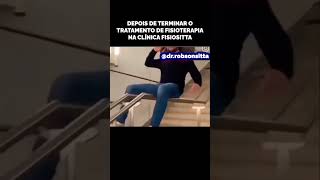 DEPOIS DE TERMINAR O TRATAMENTO DE FISIOTERAPIA NA CLÍNICA FISIOSITTA shortsvideo [upl. by Kleiman]