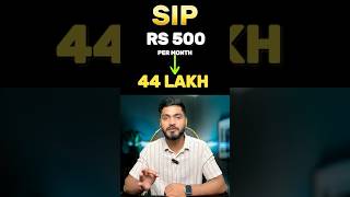 SIP of Rs 500₹💰 SIP के लिए Best Mutual Funds 🤯 ytshorts shorts sip stockmarket investing [upl. by Nesahc]