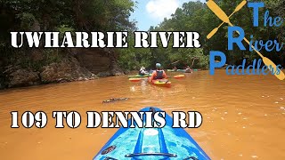 Uwharrie River 109 to Dennis Rd [upl. by Ateuqirne]