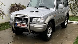 Hyundai Galloper 25 tci automatic very rare Cold start [upl. by Retswerb217]