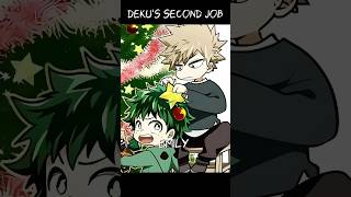 Dekus second job🥦😂anime mha bnha myheroacademia deku bakugou todoroki fyp funny shorts [upl. by Ynetruoc]