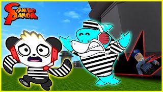 Roblox Escape Prison Obby with Big Gil Lets Play with Combo Panda [upl. by Aratas198]