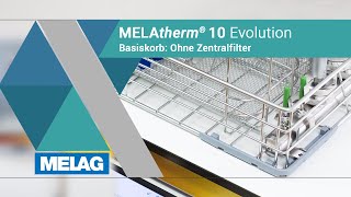 Aufbereitung von Winkelstücken und ZEGSpitzen ohne Zentralfilter  MELAtherm 10 Evolution [upl. by Allyce]