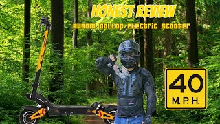 Fastest Electric Scooter Ausom Gallop 1099  The Honest Review You Need to See [upl. by Osgood304]