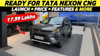 Tata Nexon CNG 2024 लॉन्च हो चुकी है केवल ₹899 Lakhs में 🔥  2024 Tata Nexon CNG Review [upl. by Lennad521]