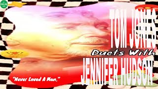 Jennifer Hudson amp Tom Jones in 60 seconds thrill audience with the song  quotNever Loved A Manquot [upl. by Eical]