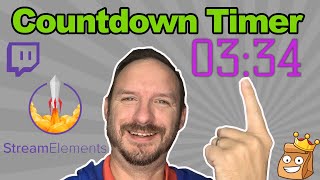 Updated Countdown TimerSub Train for Twitch and StreamElements  Control it with Chat [upl. by Nhguavaj97]