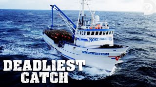 The Crew Strategizes How To Level Up Their Catches  Deadliest Catch  Discovery [upl. by Low]