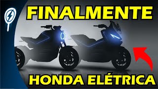 PRIMEIRAS MOTOS ELÉTRICAS DA HONDA ANUNCIADAS [upl. by Ihtac]