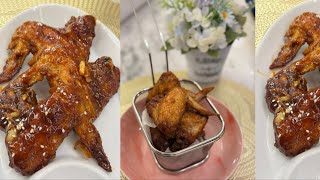 Fried wings amp BBQ wings in one recipe [upl. by Bolger]