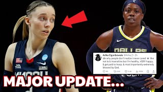 Arike Ogunbowale Just ATTACKED Paige Bueckers ONLINEWNBA FANS STUNNED [upl. by Yrelle530]