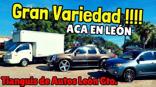 ✅️🟢🟢GRAN Variedad ⚠️⚠️ACA En Leon Gto Tianguis de autos Leon Gto [upl. by Sonaj]