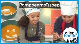 Pompoenmaissoep met smileys  Allerhande [upl. by Dolly]