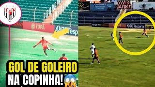 GOL DE GOLEIRO NA COPINHA 🤯😳 [upl. by Cocke]