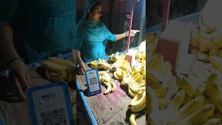 Banana Benefits  Banana Milkshake  Yummy Yellow Banana streetfood banana shorts [upl. by Neerhtak]