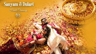 Sanyam amp Dulari  Haldi Ceremony  Haldi Highlight  Wedding Bliss Presents [upl. by Varrian]