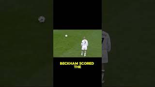 Beckhams Last Minute Free Kick Saves England [upl. by Sandro391]