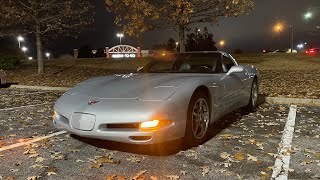 Driving a Corvette for the First Time POV Drive [upl. by Etat]