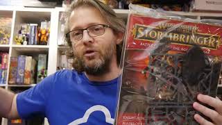 Warhammer Age of Sigmar Stormbringer Box 9 is here and we quickly show off each issue [upl. by Ailey]