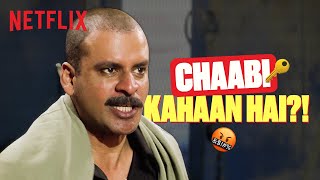 Manoj Bajpayee’s HILARIOUS ‘Chaabi Kahaan Hai’ Scene 😂  Gangs of Wasseypur  Netflix India [upl. by Barayon]