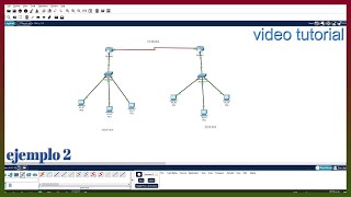 Cisco Packet Tracer – video 2 Como crear una red utilizando 2 Routers de forma rápida y sencilla [upl. by Lalittah97]