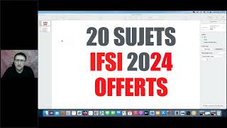 20 sujets IFSI tirés des annales 2024 gratuits avec wwwproteusinfirmierfr [upl. by Bottali200]