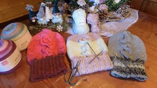 6 DIYDIE  ZOPF Mützen Beanies long Beanies Mini bis XXL  STRICKEN leicht gemacht 3 [upl. by Cirek834]