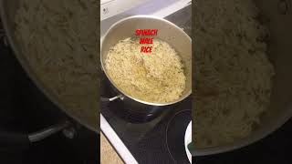 Spinach wale Rice ytviral spinach ricerecipe trending palakwalerice palakrice viralshorts in [upl. by Narcho]