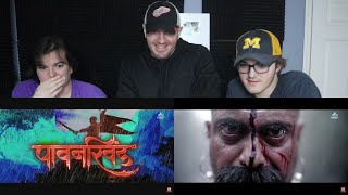 Pawankhind Official Trailer REACTION  Marathi Movie 2022  Digpal LanjekarMrinalChinmayPrajakta [upl. by Mairem]