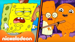 Weirdest Jobs For 20 MINUTES 💥 SpongeBob amp Rock Paper Scissors  Nicktoons [upl. by Luna553]