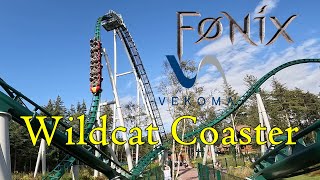 Fønix amzing wildcat Coaster from Vekoma FaarupSommerland danmark 2024 [upl. by Eisserc428]