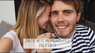 Zalfie Best Moments pt 2  JULY 2017 [upl. by Ainnos]