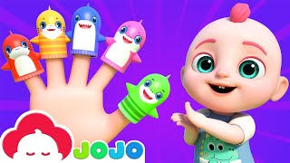 Baby Shark Finger Family  Baby JoJo Nursery Rhymes amp Kids Songs [upl. by Wattenberg568]