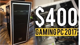 Build a 400 BUDGET Gaming PC for 2017 Intel Kaby Lake [upl. by Sioled694]