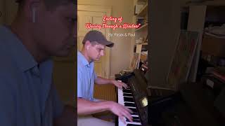 Ending of “Waving Through a Window” shorts piano keithteepen pianomusic musicaltheatre short [upl. by Labors155]