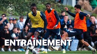 Les Bleus sentraînent à Clairefontaine [upl. by Honor676]