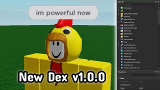 New Dex v100  Roblox Require Script Showcase 1 [upl. by Ettinger831]