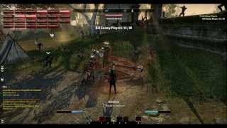 Elder Scrolls Online  Breton Nightblade with Warhammer PvP Beta Server [upl. by Dayna]