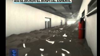 Inundación en Hospital de La Plata cómo se inundó  Telefe Noticias [upl. by Beata]