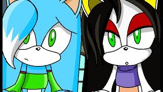 Recoloring【Sonic X】To Ice The Cat And Diara The Bat Request  PrincessIce TheCat [upl. by Quinta766]