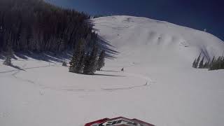 Avalanche on Logan Peak  January 14th close call [upl. by Ciapas]