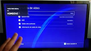 Como Ajustar mejor la salida de vídeo de tu PS4 [upl. by Seravart]