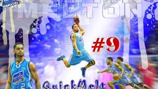 Top 10 Dunks of Justin QUICKMELT Melton [upl. by Ayvid]