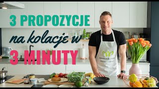 3 propozycje na kolacje w 3 minuty  zrobisz je szybciej niż zamówisz pizzę [upl. by Nerrol233]