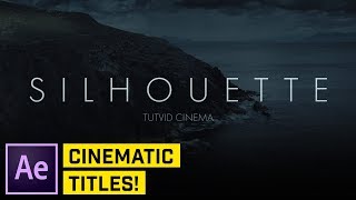 Clean Cinematic Titles in After Effects CC [upl. by Dyche]