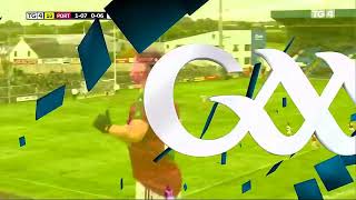 SUPER DUPER JAKE FOSTER GOAL  PORTARLINGTON V PORTLAOISE  2024 LAOIS CLUB FOOTBALL FINAL GAA [upl. by Yespmed]