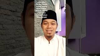 Pantun Tahun Baru Hijriyah pantun shortsviral pantunlucu viral berbalaspantun [upl. by Eidoj]