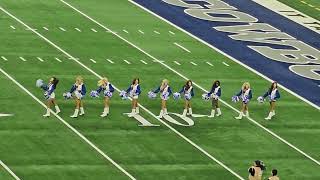 2024 Dallas Cowboys Cheerleaders Group 2 start of 4th Lucchese boots dance 91524 [upl. by Garmaise]