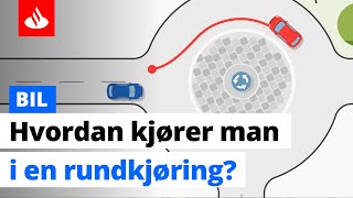 Hvordan kjører man i en rundkjøring [upl. by Norraf]